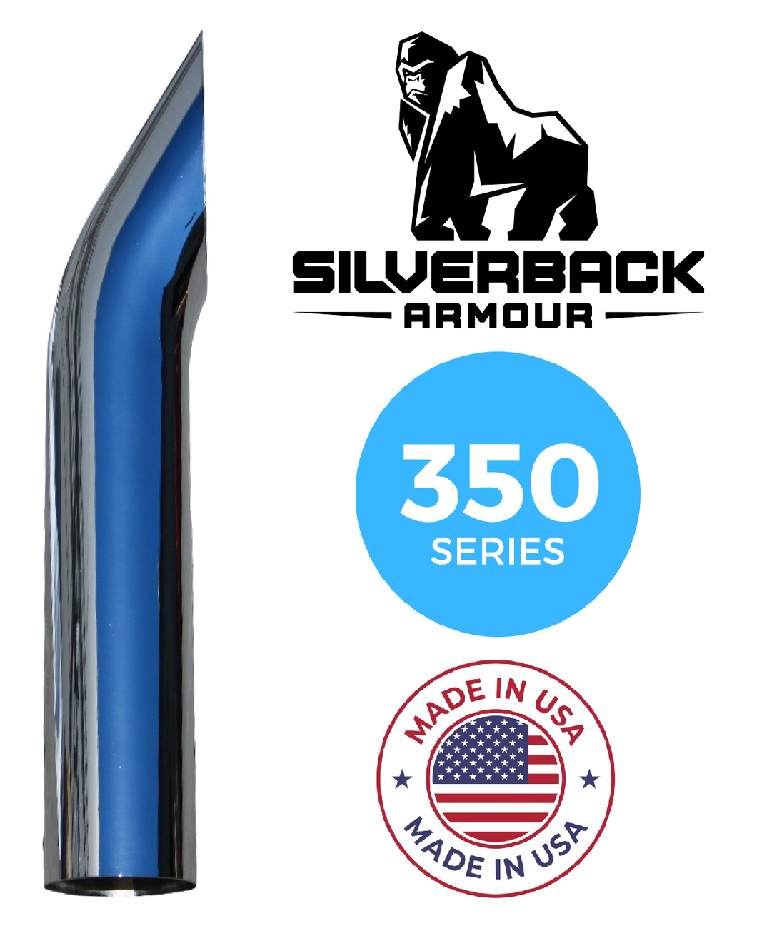 Silverback 350C Chrome Stack Aussie Curve Non-Reduced 7