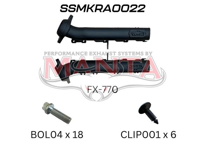 DS Ram 1500 5.7L V8 Manta Aftermarket Replacement Manifold Set (SSMKRA0022)