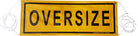 RoadBase Oversize Heavy Duty Vinyl Banner with Ropes Attached and Eyelets Class 2 Reflective