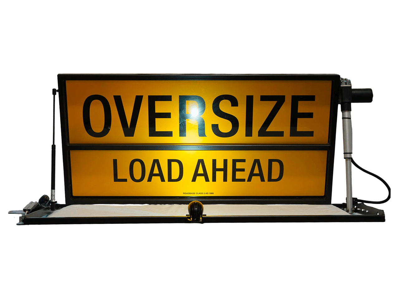 Custom Roof Mounted Oversize Load Ahead Sign Kit – Ultimax Industries