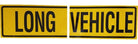 RoadBase Long Vehicle Metal Sign 2 Piece Class 2 Reflective