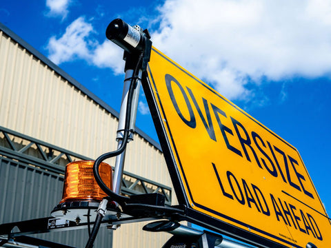 Signage Remote Loading Custom Roof Mounted Oversize Load Ahead Sign Kit – Ultimax Industries