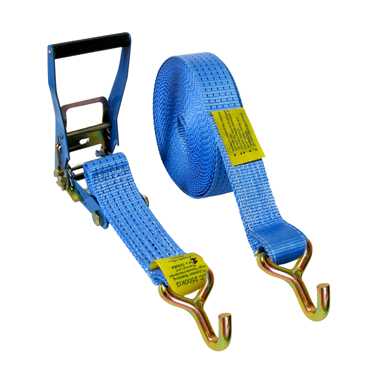 204250 Ratchet Strap 50mm x 9.0m 2500kg Rated