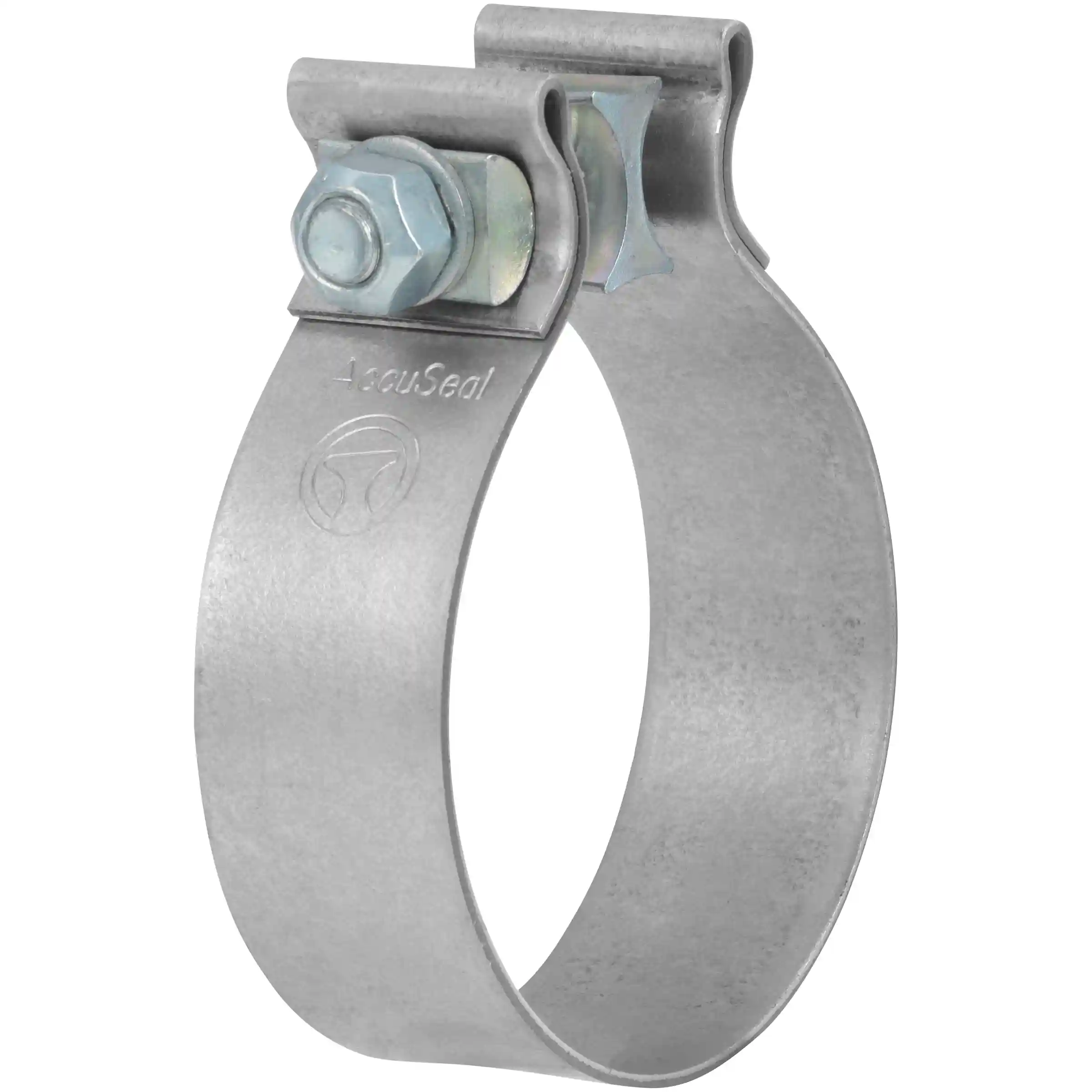 AccuSeal Aluminised Steel Single Bolt Clamp