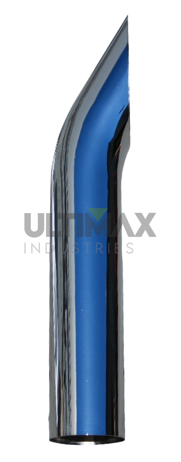 Blue Diamond Aussie Curve Traditional Deflector Chrome Stack 5